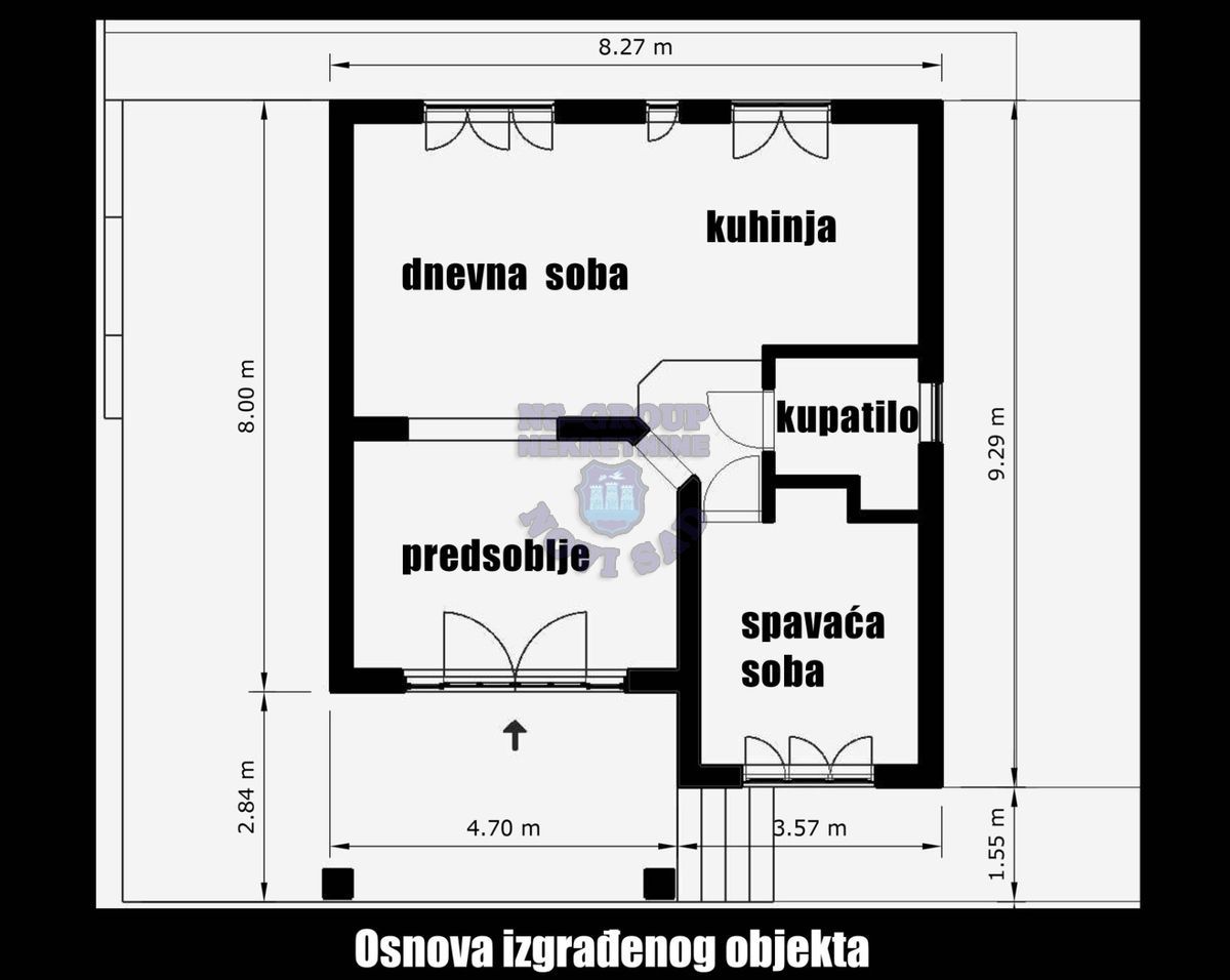 kuca na prodaju Petrovaradin 73m2 468503