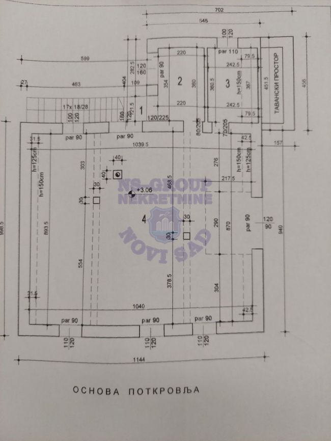 kuca na prodaju Petrovaradin 240m2 482446