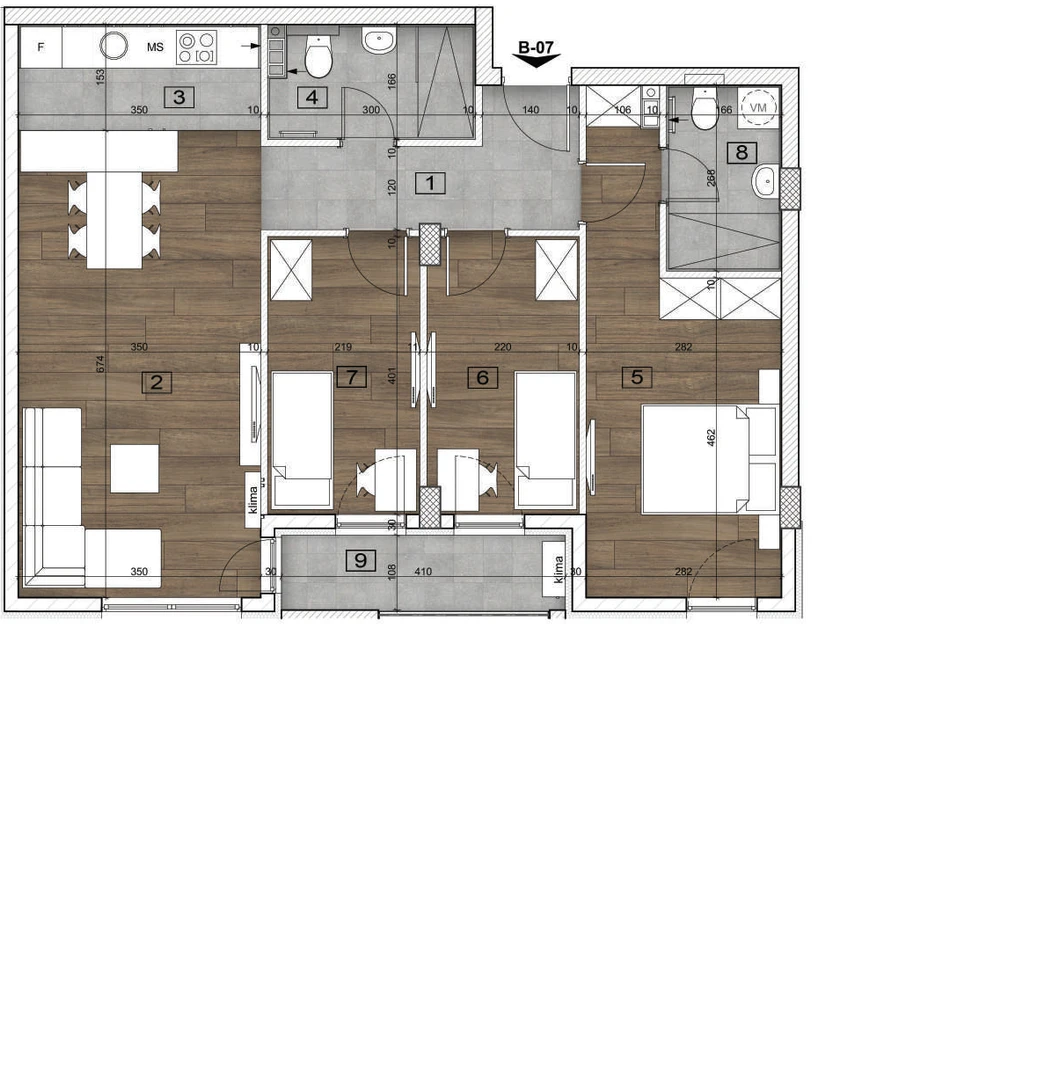 stan na prodaju Novi Sad 80m2 542429