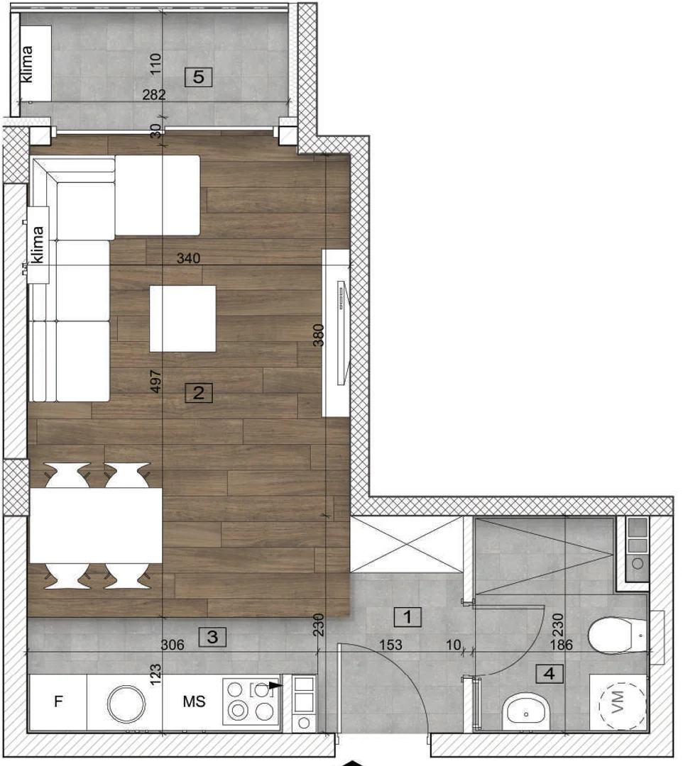 stan na prodaju Novi Sad 30m2 542534