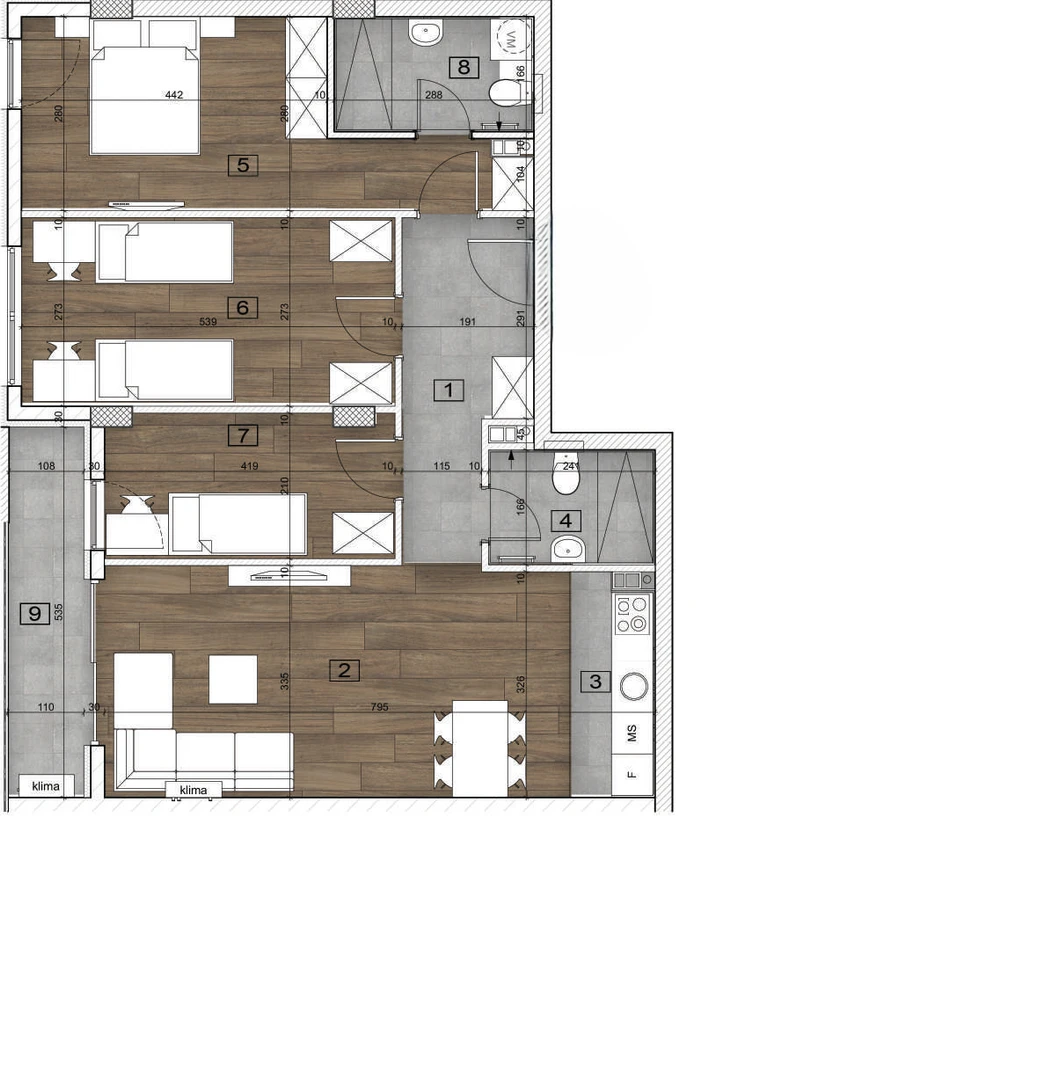 stan na prodaju Novi Sad 85m2 542555