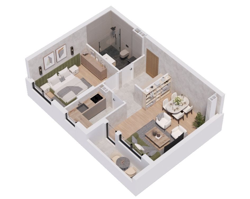 stan na prodaju Novi Sad, 47m2 546837