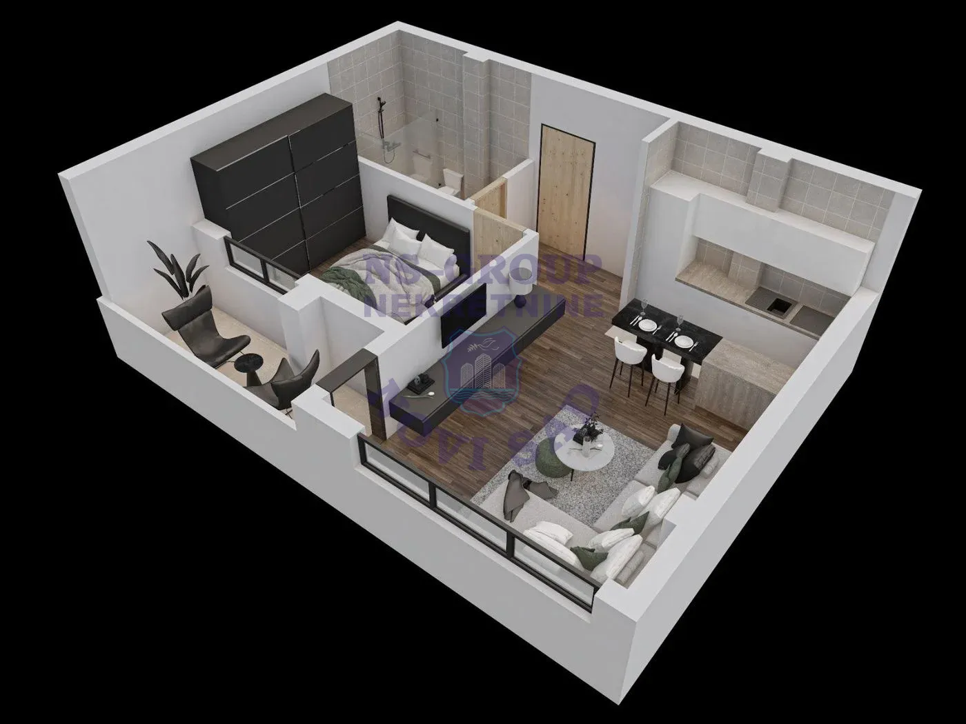 stan na prodaju Petrovaradin 45m2 552539