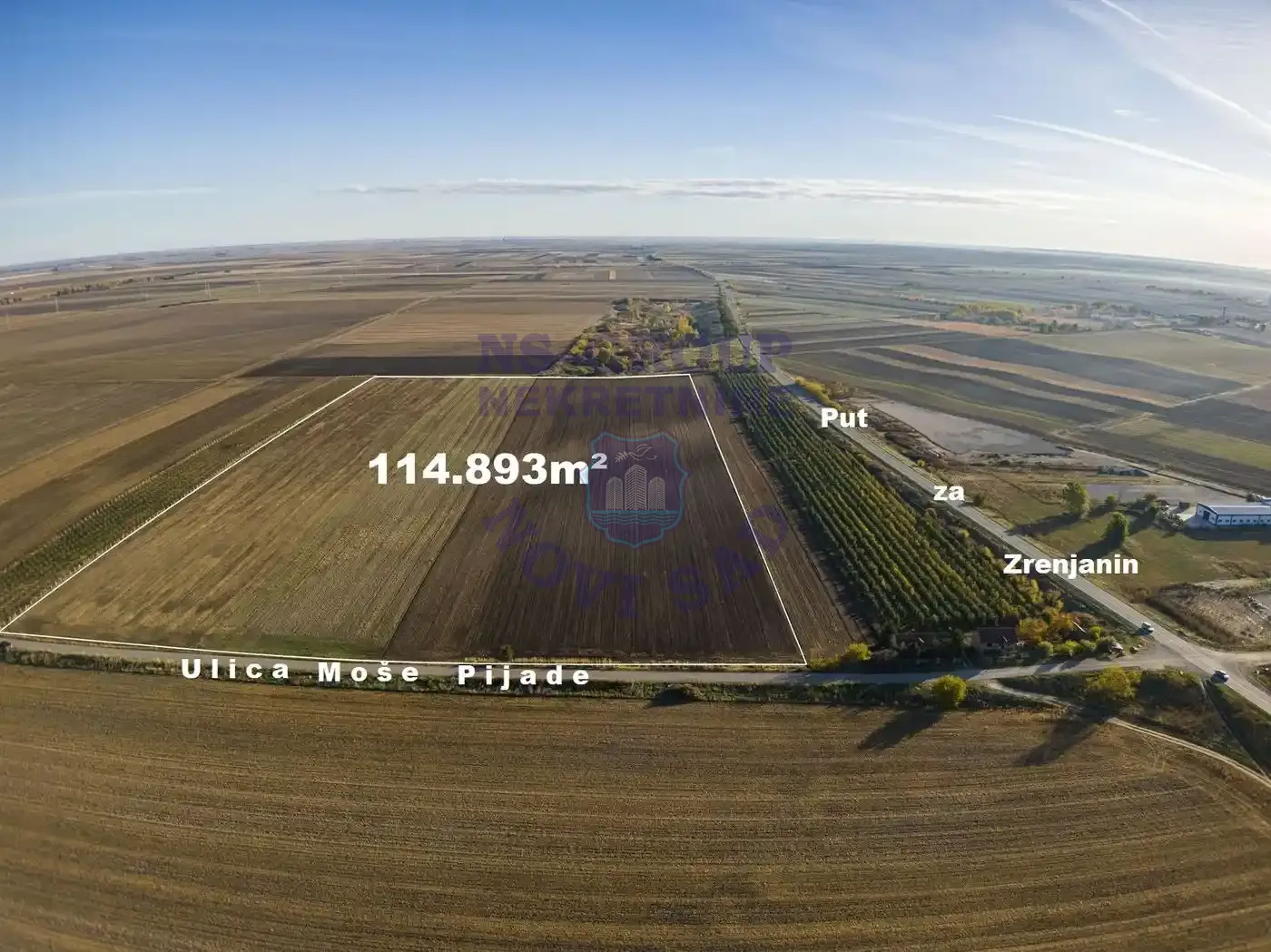 plac na prodaju Kać, 114893m2 559207