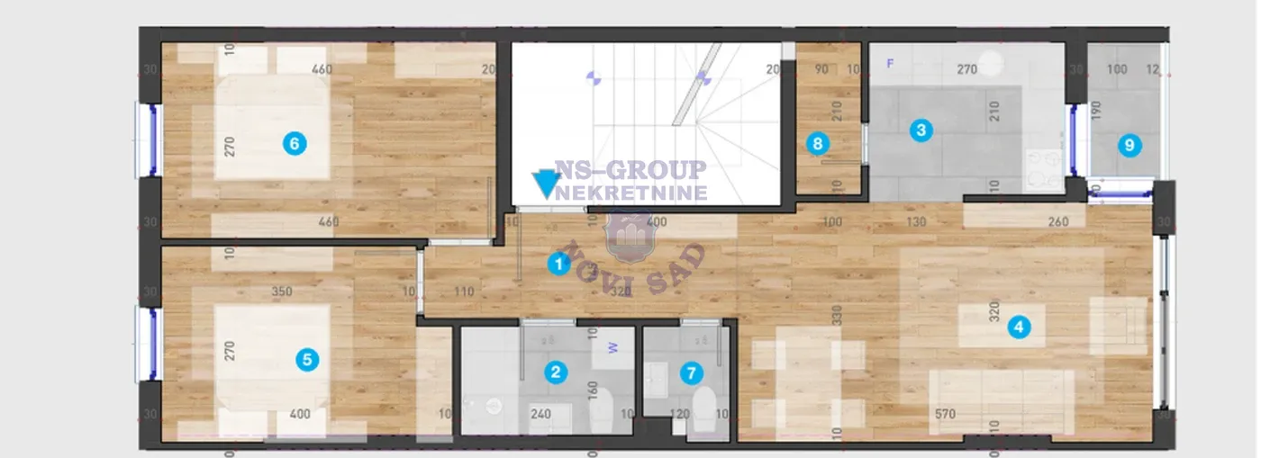 stan na prodaju Novi Sad, 61m2 560200