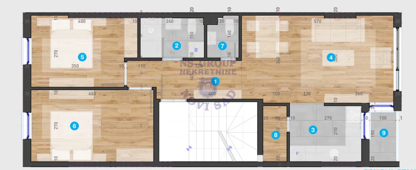 stan na prodaju Novi Sad, 61m2 560199