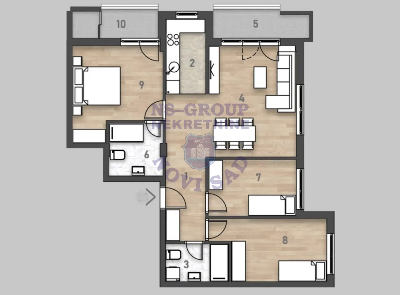 stan na prodaju Novi Sad, 94m2 559773