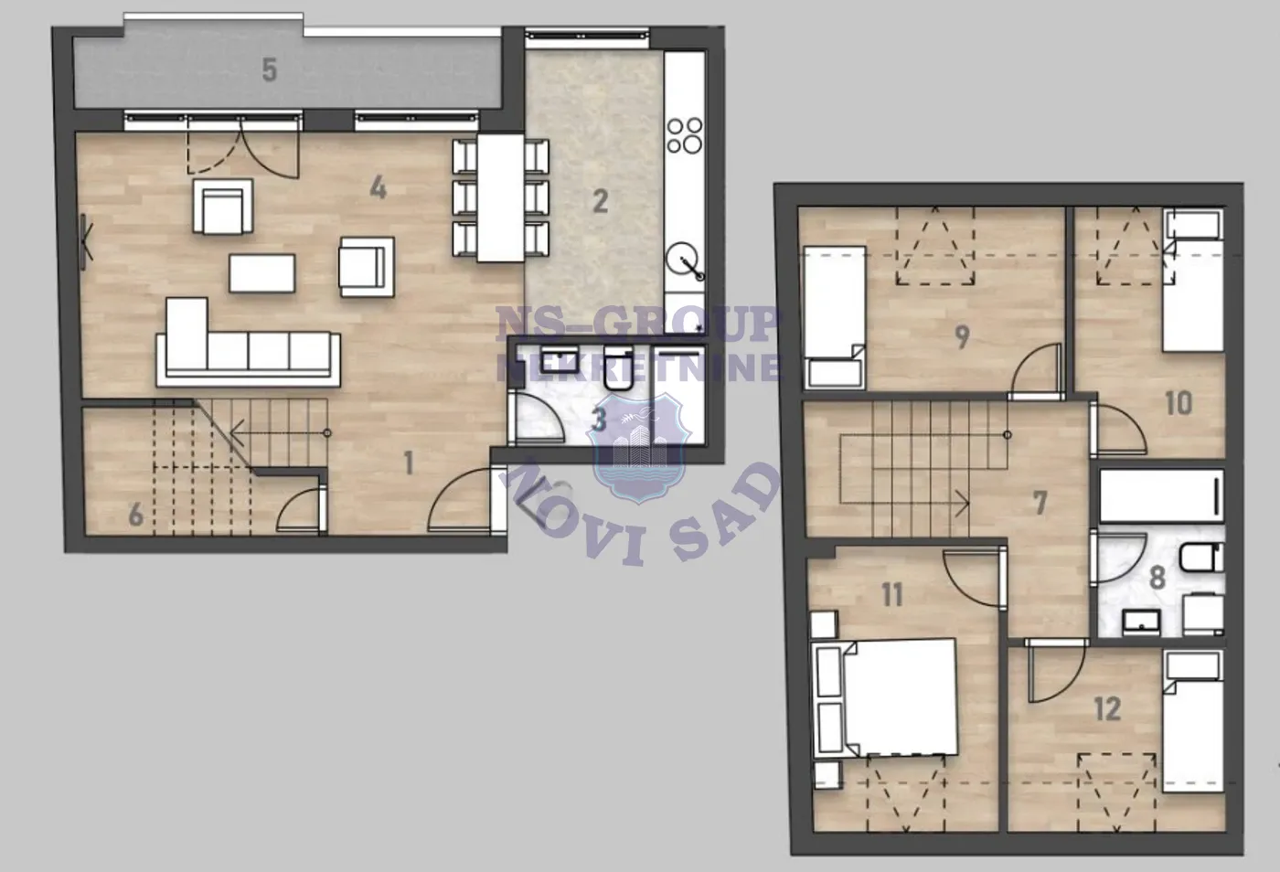 stan na prodaju Novi Sad, 106m2 559787