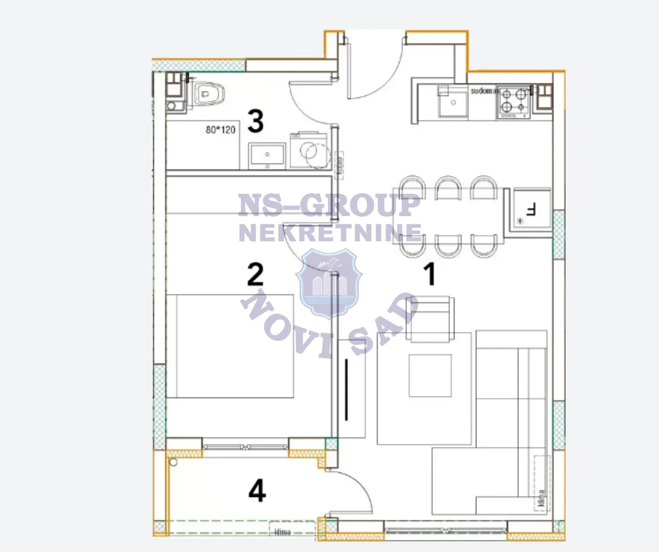 stan na prodaju Vrdnik, 44m2 560237