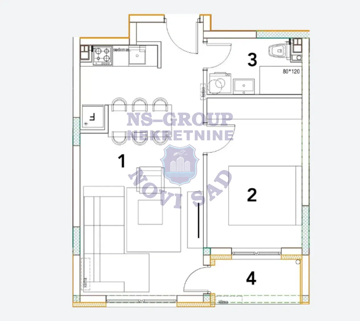 stan na prodaju Vrdnik, 44m2 560240