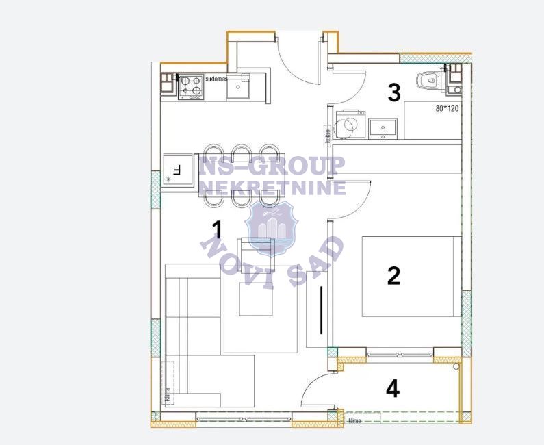 stan na prodaju Vrdnik, 44m2 560311