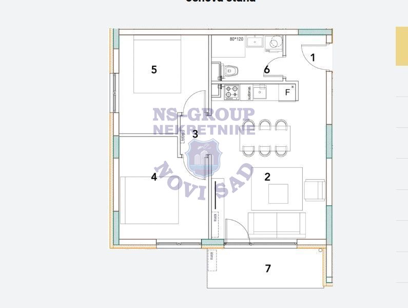 stan na prodaju Vrdnik, 58m2 560314