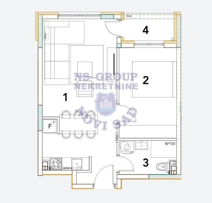 stan na prodaju Vrdnik, 44m2 560310