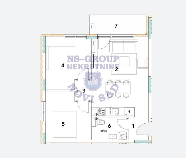 stan na prodaju Vrdnik, 58m2 560309