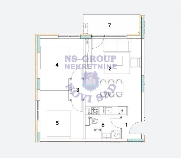 stan na prodaju Vrdnik, 58m2 560304