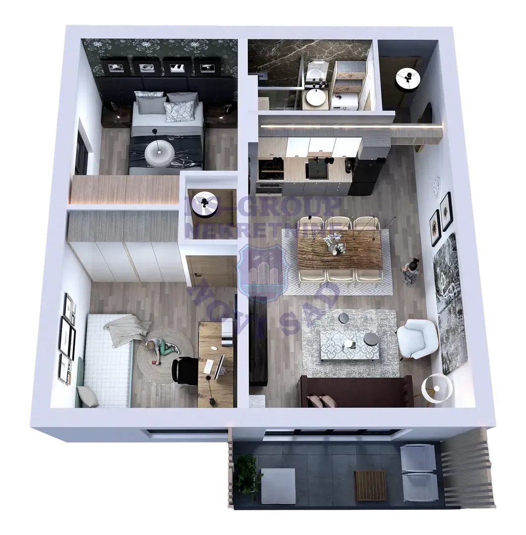 stan na prodaju Vrdnik, 58m2 560341