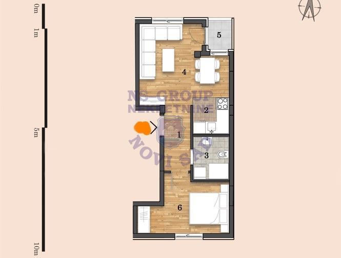 stan na prodaju Novi Sad 40m2 560514