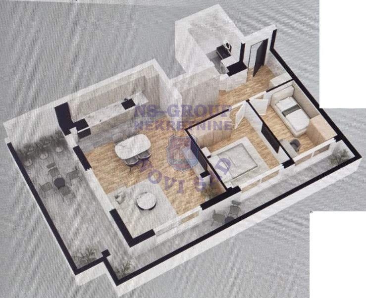 stan na prodaju Novi Sad, 90m2 542061