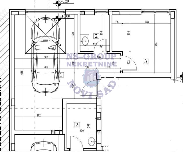 stan na prodaju Novi Sad 40m2 564610