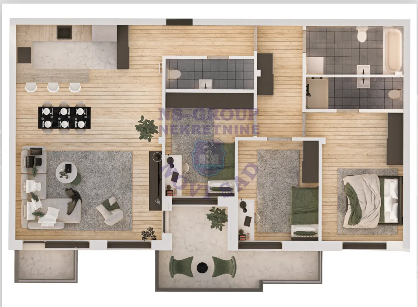 stan na prodaju Novi Sad, 110m2 564997