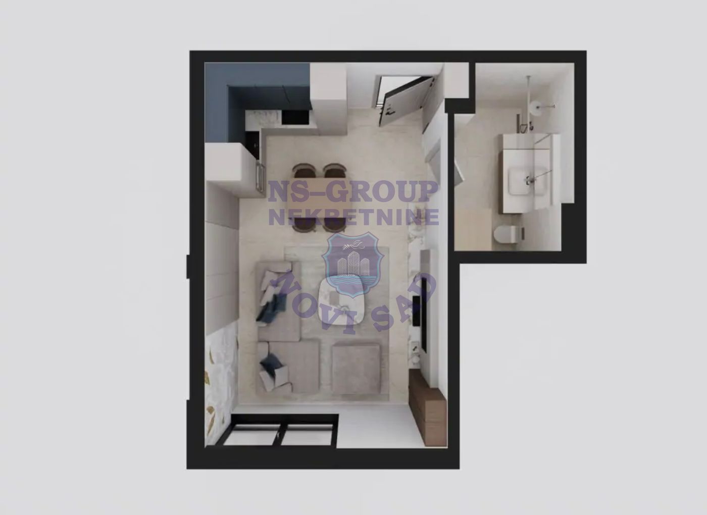 stan na prodaju Novi Sad, 32m2 564892