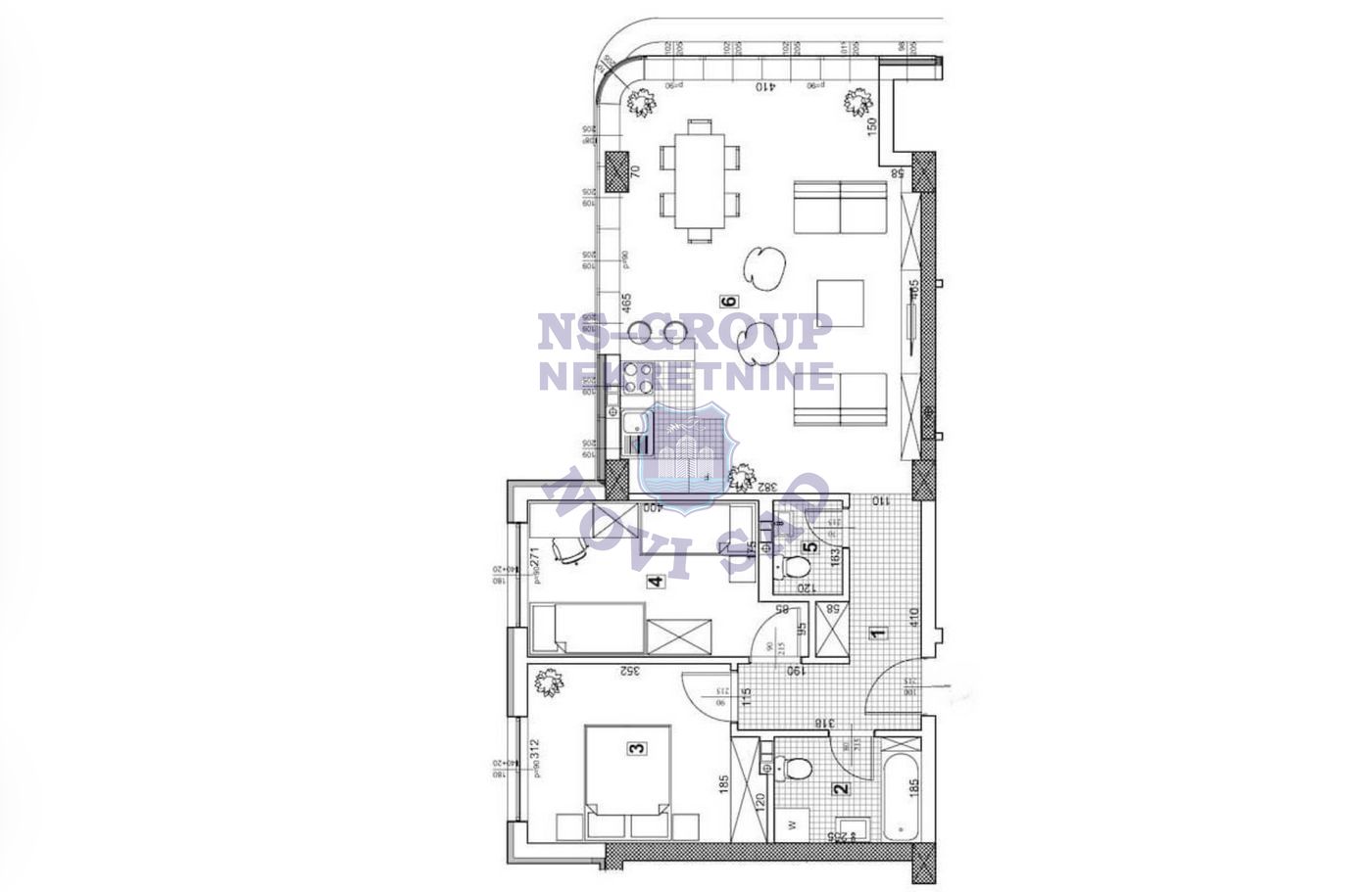 stan na prodaju Novi Sad, 74m2 564056