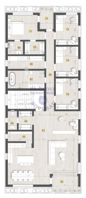 stan na prodaju Novi Sad 150m2 571968