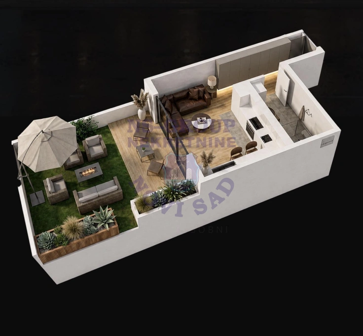 stan na prodaju Novi Sad 26m2 574209