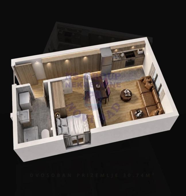 stan na prodaju Novi Sad, 31m2 574222