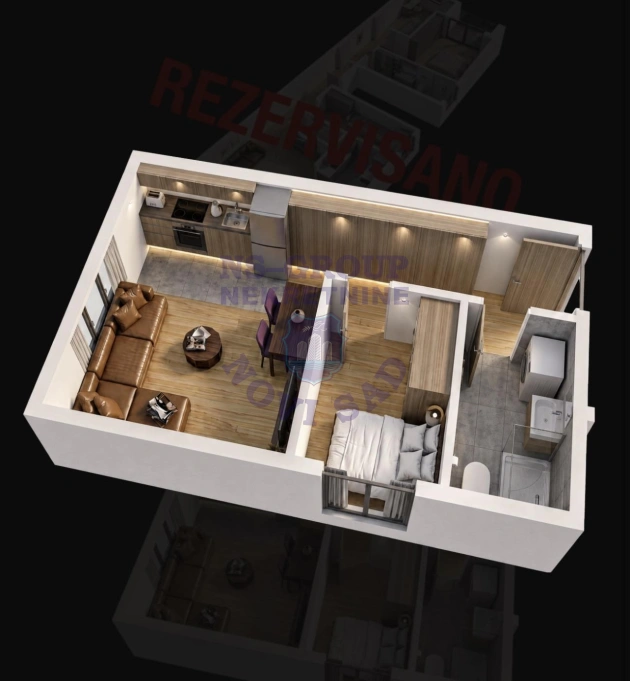stan na prodaju Novi Sad, 31m2 574221