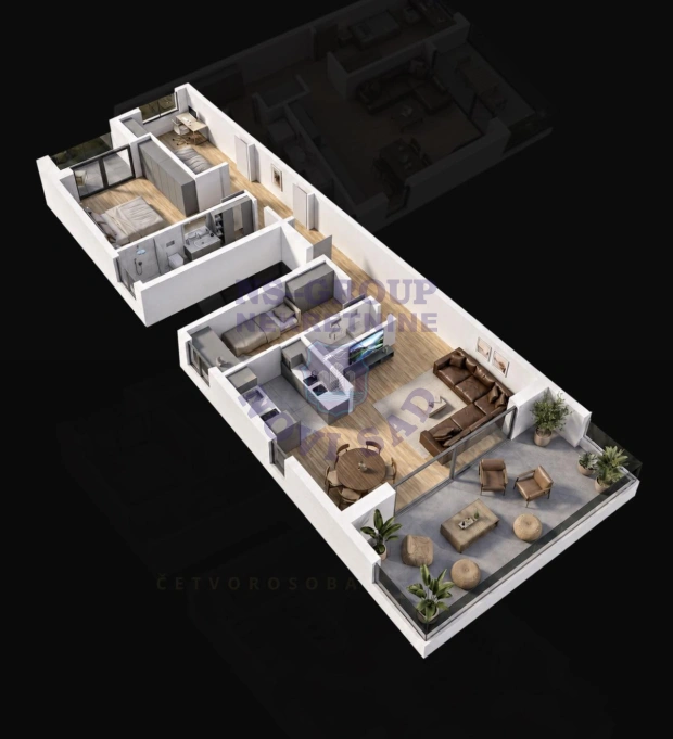 stan na prodaju Novi Sad 96m2 574218