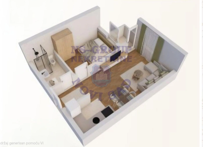 stan na prodaju Novi Sad, 40m2 575877
