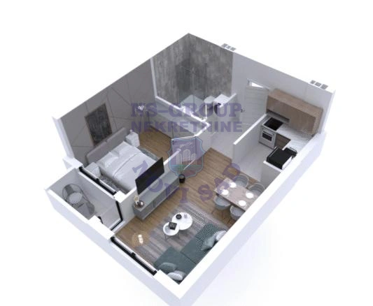 stan na prodaju Novi Sad, 40m2 578222