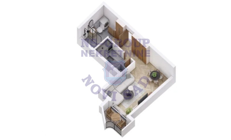 stan na prodaju Petrovaradin, 33m2 545882