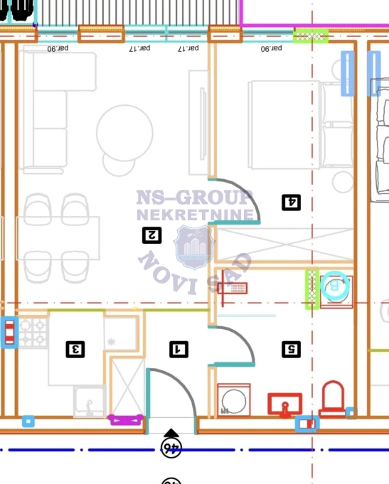stan na prodaju Stari Banovci, 49m2 580473