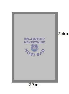 garaza na prodaju Novi Sad, 20m2 581058