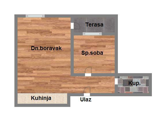 stan na prodaju Novi Sad, 41m2 552009