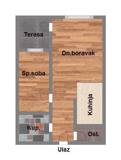stan na prodaju Novi Sad, 46m2 571081