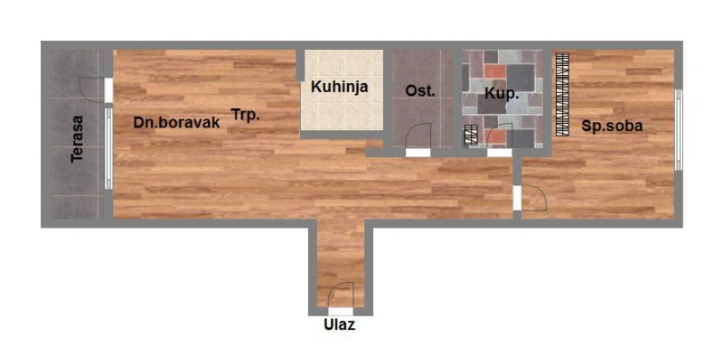 stan na prodaju Novi Sad, 59m2 571361