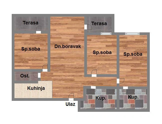 stan na prodaju Novi Sad, 79m2 571528
