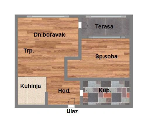 stan na prodaju Sremska Kamenica, 44m2 571599