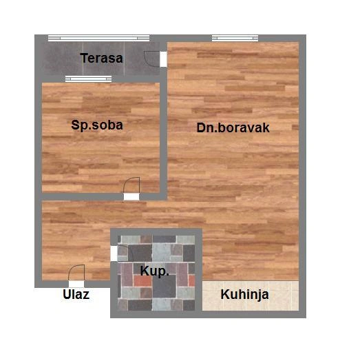 stan na prodaju Novi Sad, 46m2 572719