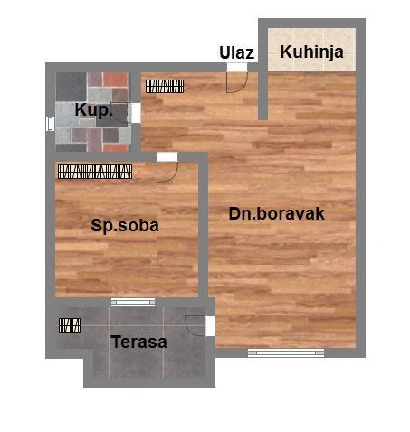 stan na prodaju Petrovaradin, 43m2 575794