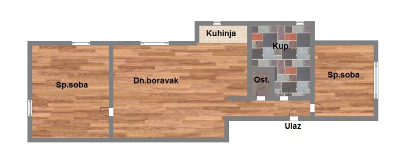 stan na prodaju Novi Sad, 50m2 577029