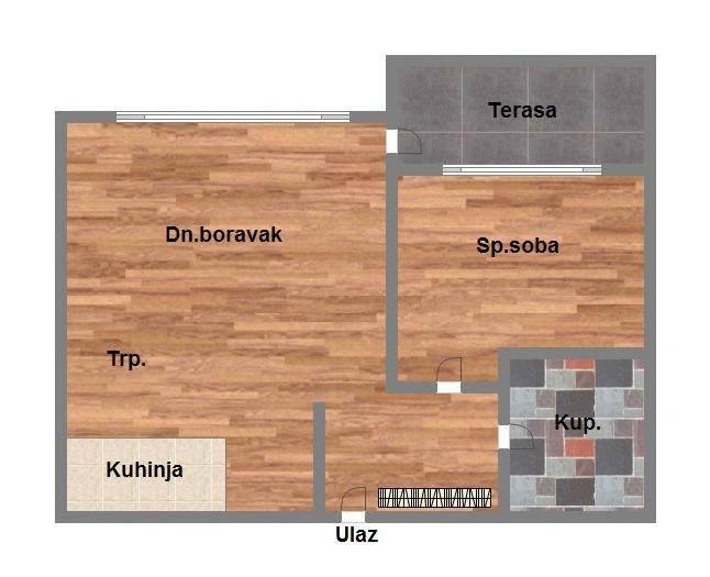 stan na prodaju Novi Sad, 47m2 577061