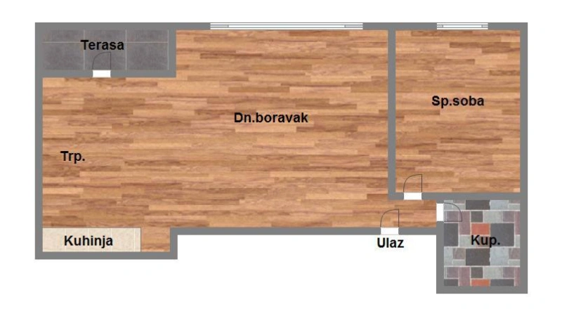 stan na prodaju Novi Sad, 41m2 577414