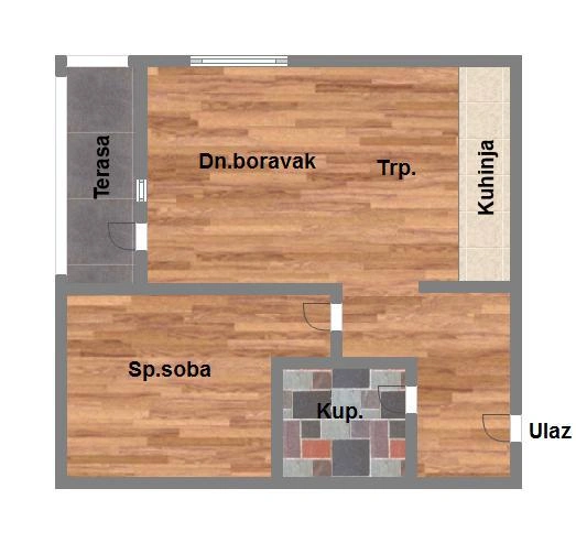 stan na prodaju Futog, 40m2 577755