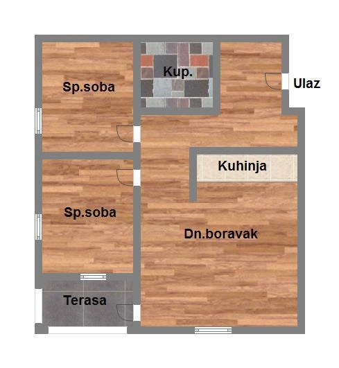 stan na prodaju Futog, 55m2 577794