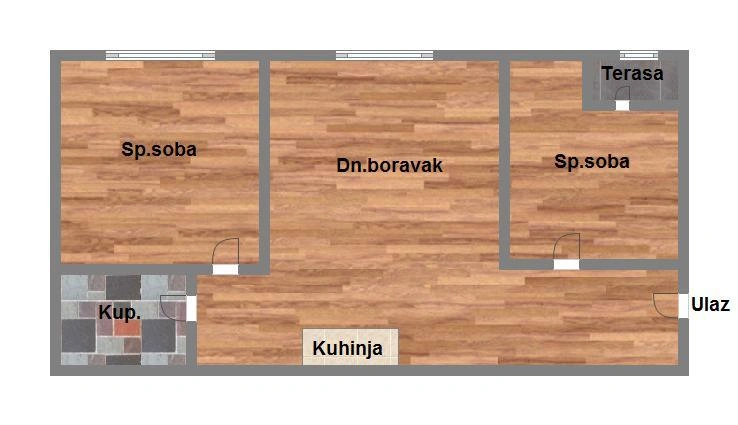 stan na prodaju Novi Sad, 48m2 577868