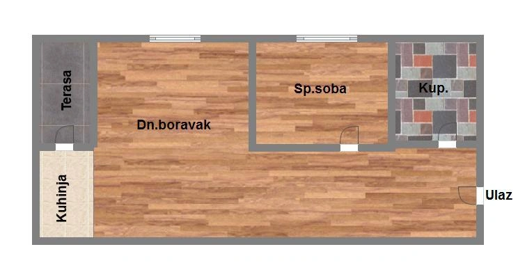stan na prodaju Novi Sad, 43m2 578633